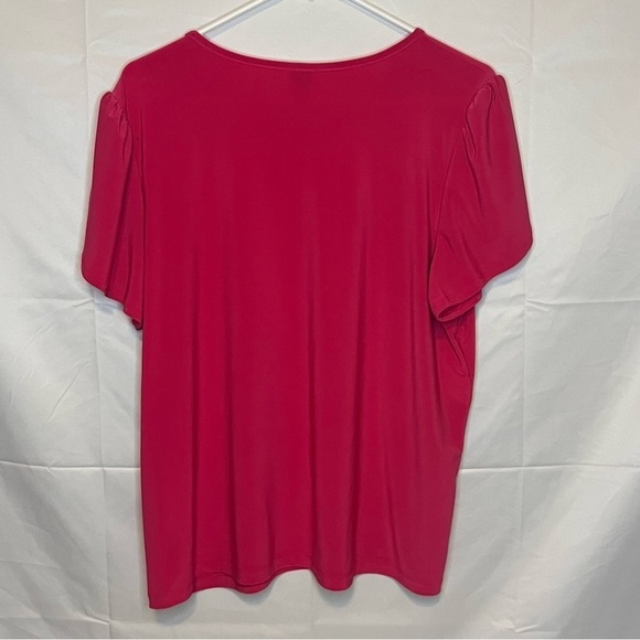 Anne Klein, Short Sleeve, Business Casual, Modest, Shirt, Size PXL - Picture 5 of 9